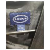 Black Satin Bubble Hem Party Dress Size Large