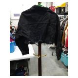 Black Denim Utility Jacket Size Small