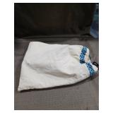 Tory Burch Logo Pattern Beach Hat w/Bag