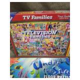 Mixed Puzzle Collection Lot - TV, Cereal, Ocean & Candy Themes