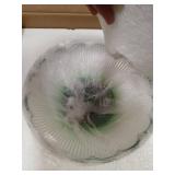 Glass Shade Flower Pendant Light Fixture