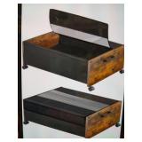 Foucssomei Under Bed Storage with Wheels and Lid 2pk