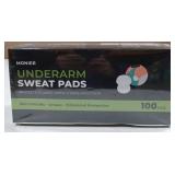 Monier Underarm Sweat Pads - 100 Pack