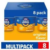 Kraft Original Mac N Cheese Cups Easy Microwavable Dinner  8 ct Box  2.05 oz Cups  Shelf-Stable