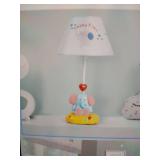 Kids Table Lamp Adorable Loving Elephant Style
