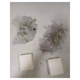 Colorful Stars and Moon Curtain String Lights 2pk