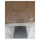 Football Vertical Display Case  (Corner Cracked)