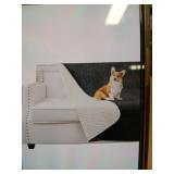 Waterproof Dog Blanket Anti Slip Pet Couch Cover Black 52 x 82in