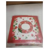 Aribra Strawberry 1st Birthday Decorations