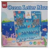 Ocean Letter Maze Educational Learning Toy