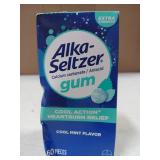 Alka-Seltzer Extra Strength Gum - Cool Mint 60pcs