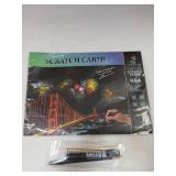 USA Landmarks Scratch Art Kit