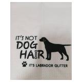 Labrador Dog Theme Dish Towel