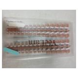 YeeLam Toe Nail Press Ons 240pcs 15 Sizes