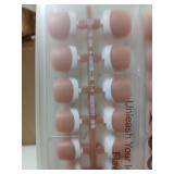 YeeLam Toe Nail Press Ons 240pcs 15 Sizes
