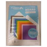 Blue Summit Colored Poster Board 9x12in 50-Pack
