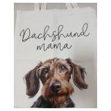 Dachshund Mama Canvas Tote Bag
