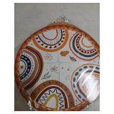 3 Tier Bohemian Rainbow Cupcake Stand