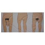 Gielypano Cotton Novelty Beach Towel 70x30in