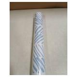 Guvana Line Peel and Stick Wallpaper 17.7 x 472in Blue Stripes