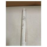 Guvana Peel and Stick Wallpaper 17.32 x 78.7in Floral Gold