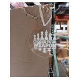 Chess Themed  Ornament - Choose Your Weapon