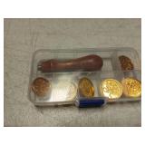 Wax Seal Stamp Set with Holiday Designs,Style May Vary