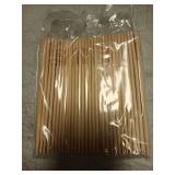 Natural Bamboo Kabob Sticks Bulk Pack 8"