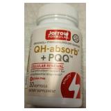 Jarrow Formulas QH-absorb + PQQ Cellular Renewal Supplements