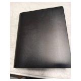 Black Trading Card Portfolio Binder