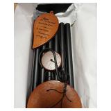 Memorial Wind Chimes with Heartfelt Message