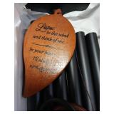 Memorial Wind Chimes with Heartfelt Message