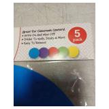 Dry Erase Dot Decals - 5 Pack