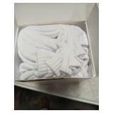 Monxiery Cotton Ankle Socks - White 5 Pair Mens L