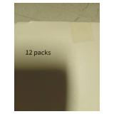 Yeplan White Tri-fold Poster Boards - 12 Pack