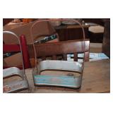 Vintage Metal Pepsi Pop Bottle Carriers