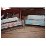 Vintage Metal Pepsi Pop Bottle Carriers