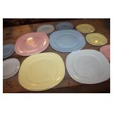 14 Pieces of Vtg. Taylor Smith Plates