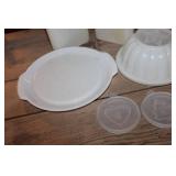 Vtg. Tupperware Jello Mold & More