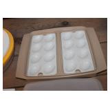 Vtg. Tupperware Deviled Egg Holder & More