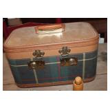 Vtg. Jewelry, Train Case & More