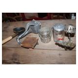 Vtg. Hoosier Jar and More