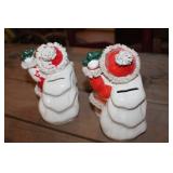 Vtg. Made in Japan Santa Banks