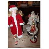 Vtg. Santa Figurine and More