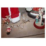 Vtg. Santa Figurine and More