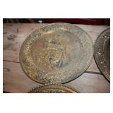 Vintage Metal Décor Plates