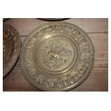 Vintage Metal Décor Plates