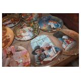 19 Vtg. Reco Décor Plates Ready to Hang