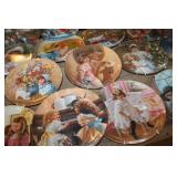 19 Vtg. Reco Décor Plates Ready to Hang