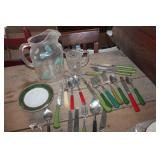 Vtg. Bakelite? Silverware & More